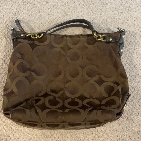 Brown Coach purse - Picture 1 of 3